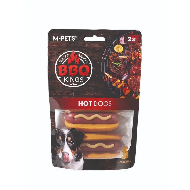 M-Pets Bbq Kings Hot Dogs Chicken Ödül 135Gr