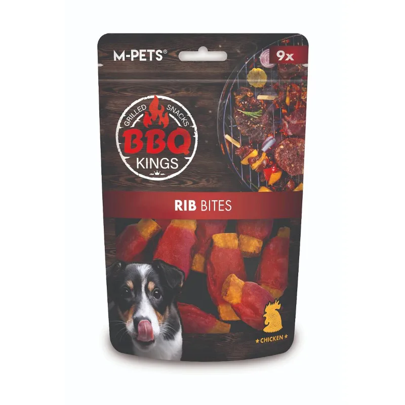 M-Pets Bbq Kings Rib Bites Chicken Ödül 115Gr