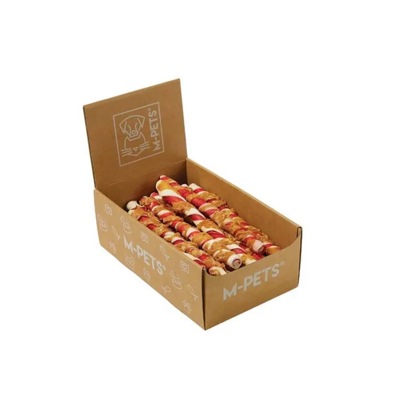 M-Pets Bite Delight Chicken Wrap 28Cm Köpek Ödül 2Kg