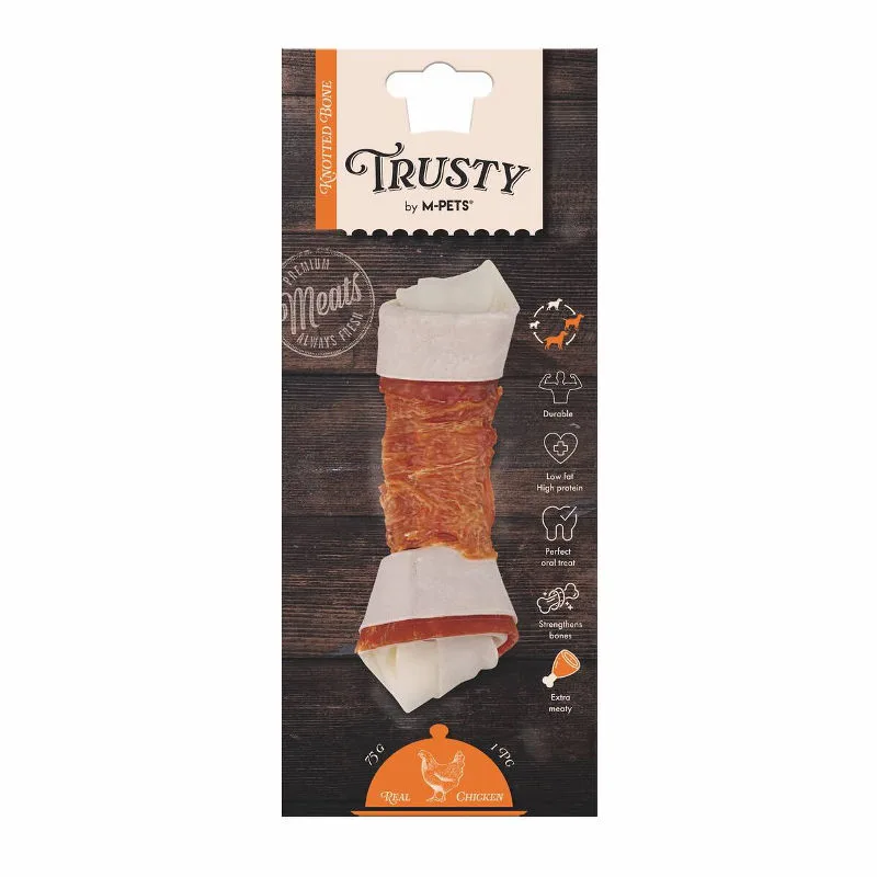 M-Pets Trusty Extra Chicken Düğümlü Ekmek