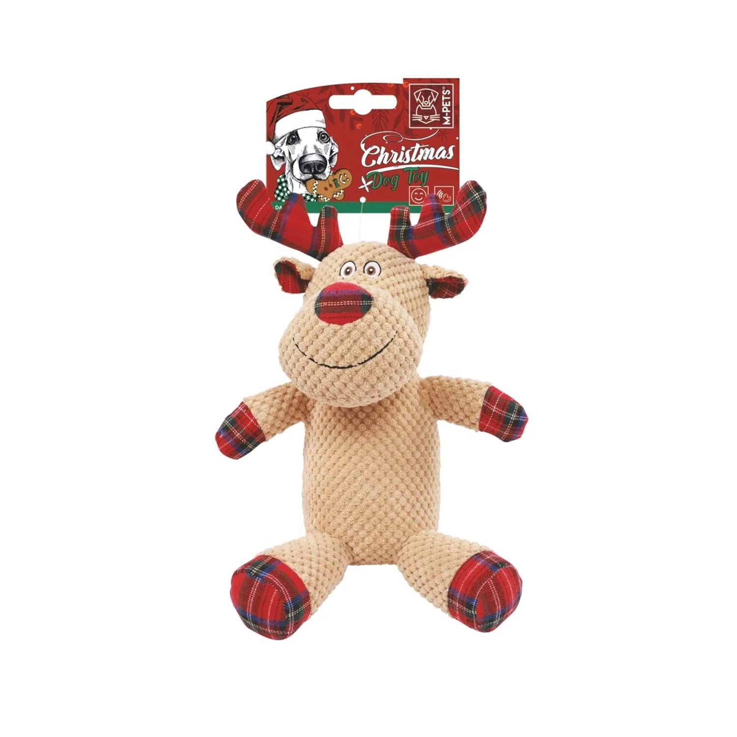 M-Pets Christmas Dasher Köpek Oyuncağı