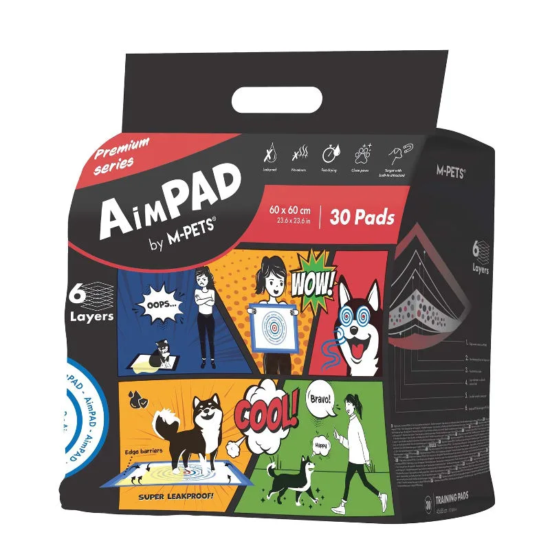 M-Pets Aimpad Çiş Eğitim Pedi 60x60cm 30lu