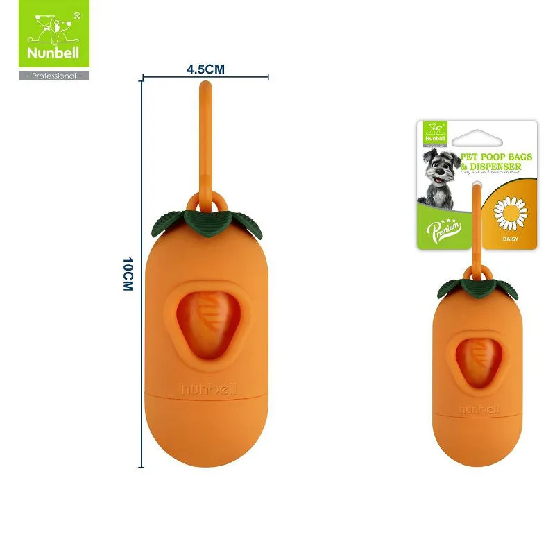 Nunbell Yedekli Dışkı Torbası Tekli (Papatya Kokulu)
